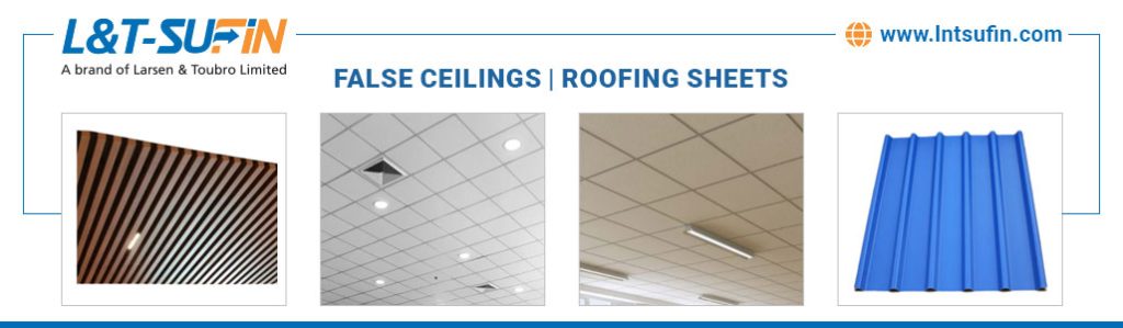 L&T-SuFin — lntsufin.com b2b ecommerce for wholesale: False Ceiling & Roofing Sheet