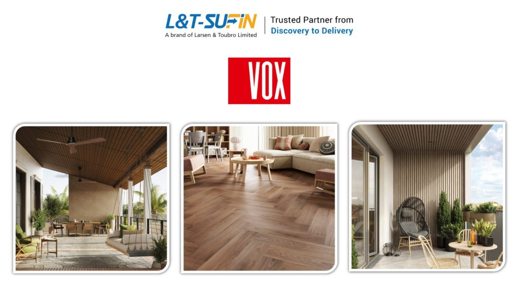 Elevate your space with stylish flooring solutions from L&T-SuFin and VOX for Indian MSMEs